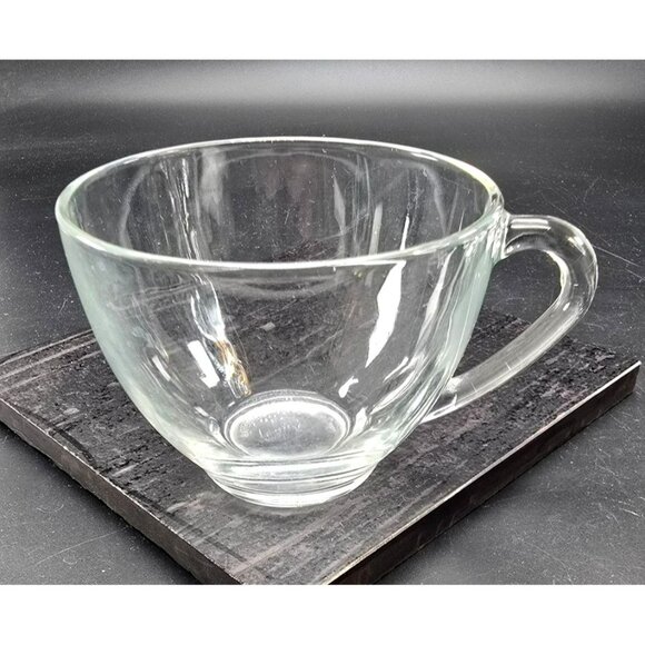Arcoroc Clear Glass Coffee Tea Mug Hot & Cold Beverages DH1376 - Picture 3 of 5